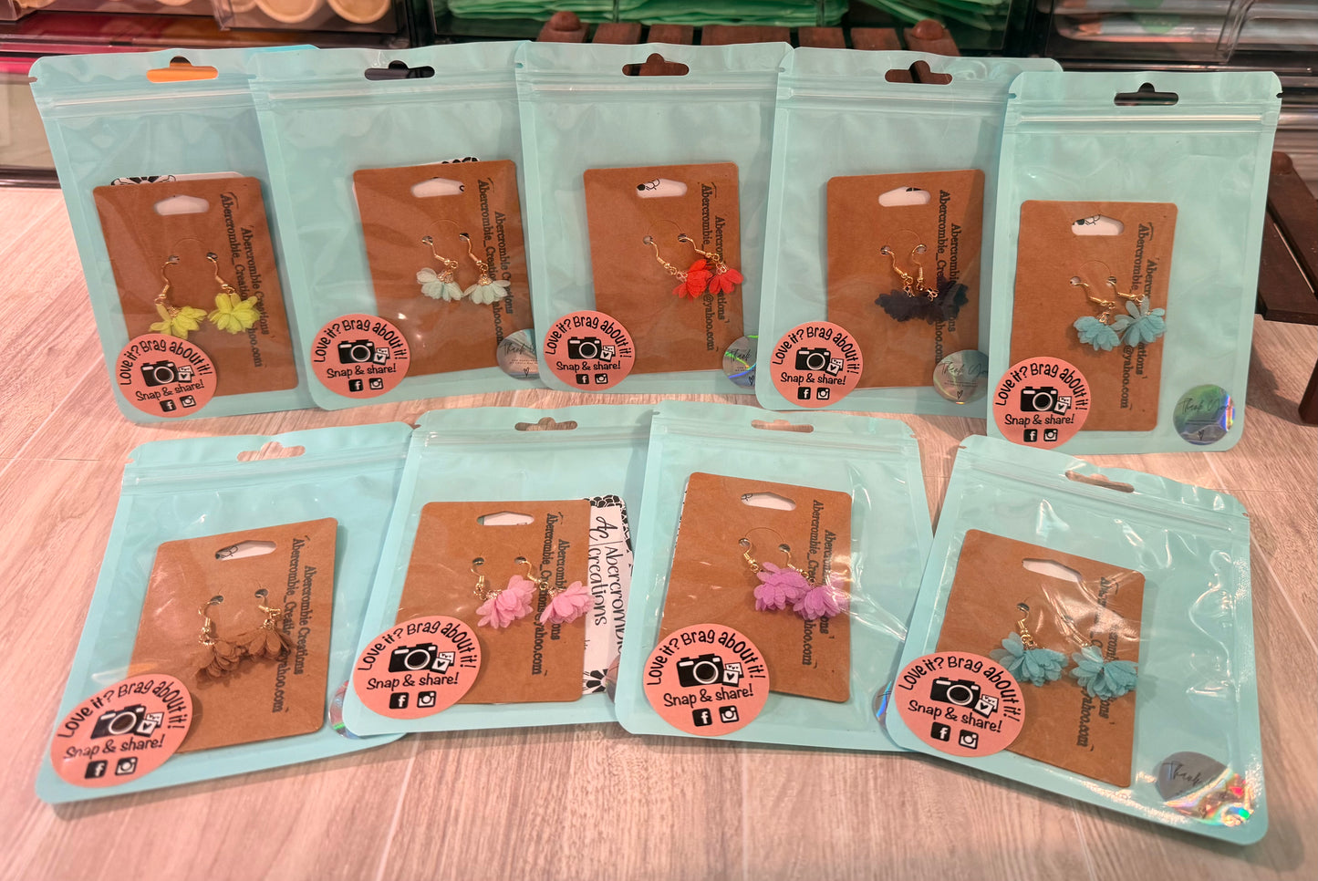 Premium Item - Mini Tassel Flower Earring