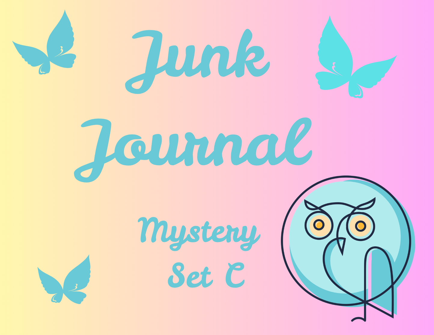 Junk Journal Mystery Set C
