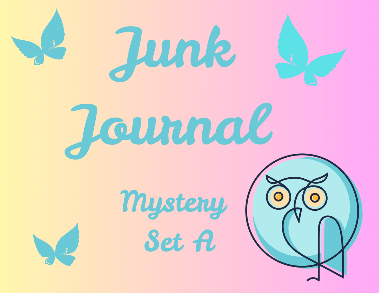 Junk Journal Mystery Set A