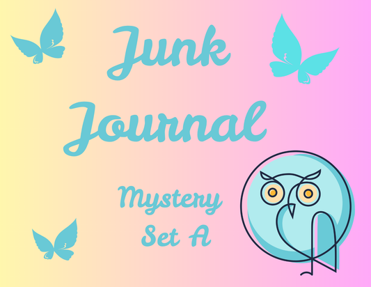 Junk Journal Mystery Set A